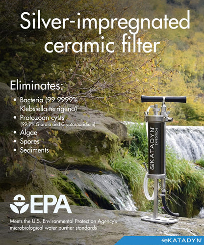 Katadyn KFT Expedition Water Filter , Silver