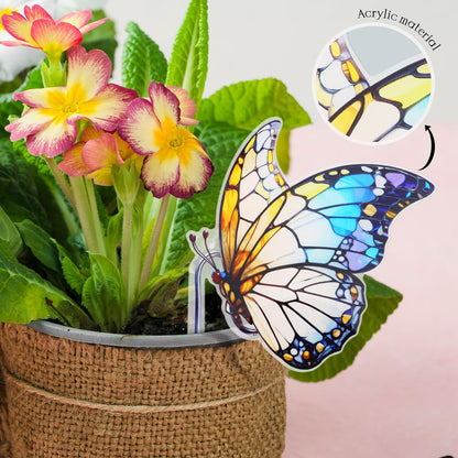 FBBP Butterfly Gifts for Women, Hanging Plant Planter for Indoor Outdoor Garden, Mothers Day Birthday Gifts for Mom Grandma from Daughter Son, Bird Lover Plant Pots Accessories
