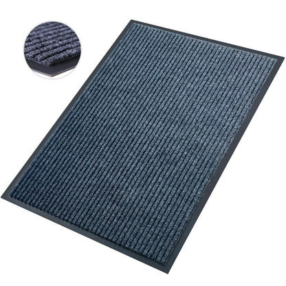 Front Door Mat,4'x8'Indoor Outdoor Door Mat,Heavy Duty Durable Welcome,Commercial Floor Mats Inside Outside Entrance, Waterproof All-Season, All-Weather Non Slip Backing Doormat for Entryway,Dark Gray