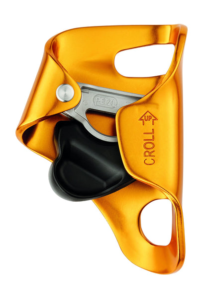 PETZL Croll Ventral Chest Ascender for Rope Ascents - Large (8-13 mm)