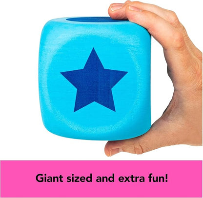 Spin Master Games Left Center Right Giant Edition Family Game for Indoor &amp Outdoor Fun with Big Oversized Board Easter Gift 2-4 Players Ages 6 &amp Up
