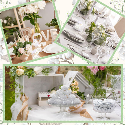 Treela 24 Set Flower Candles Wedding Favor for Guests Mini White Rose Shaped Tealight Candles for Return Gift Wedding Birthday Bridal Shower Housewarming Party