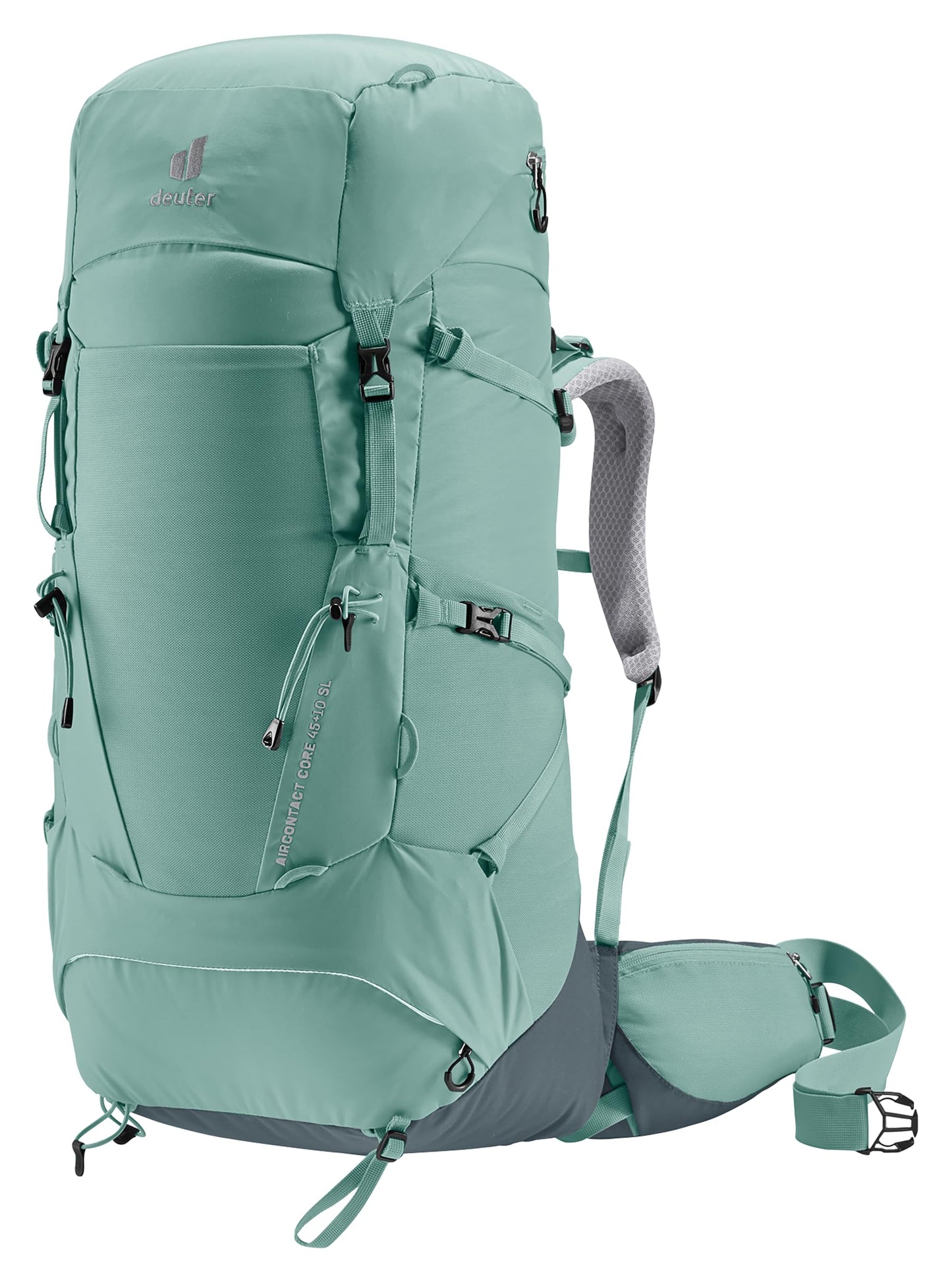 Deuter Women's Aircontact Core 45+10L SL Hiking Backpack - Jade-Graphite
