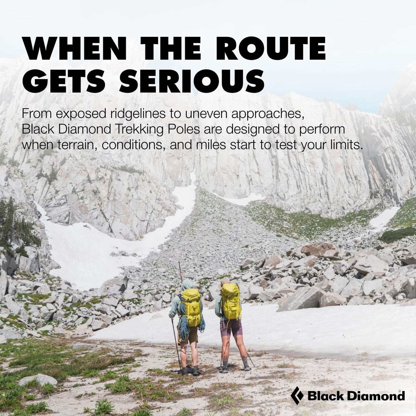 BLACK DIAMOND Distance Carbon FLZ Trekking Poles (Pair) | Ultralight Carbon Fiber | Z-Pole Folding Design | Hiking & Trail Running | Ultra Blue | 140 cm