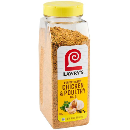 Lawry's Perfect Blend Chicken & Poultry Rub, 24.5 oz