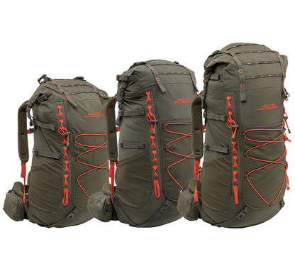 ALPS Mountaineering Nomad RT 75 Pack, Clay/Chili-New, One Size
