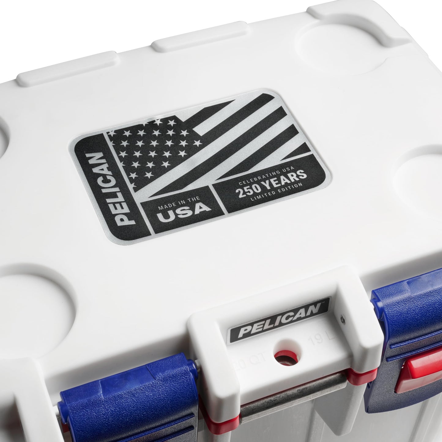Pelican 14 Quart Personal Lunch Box Cooler - Can Cooler (Americana)