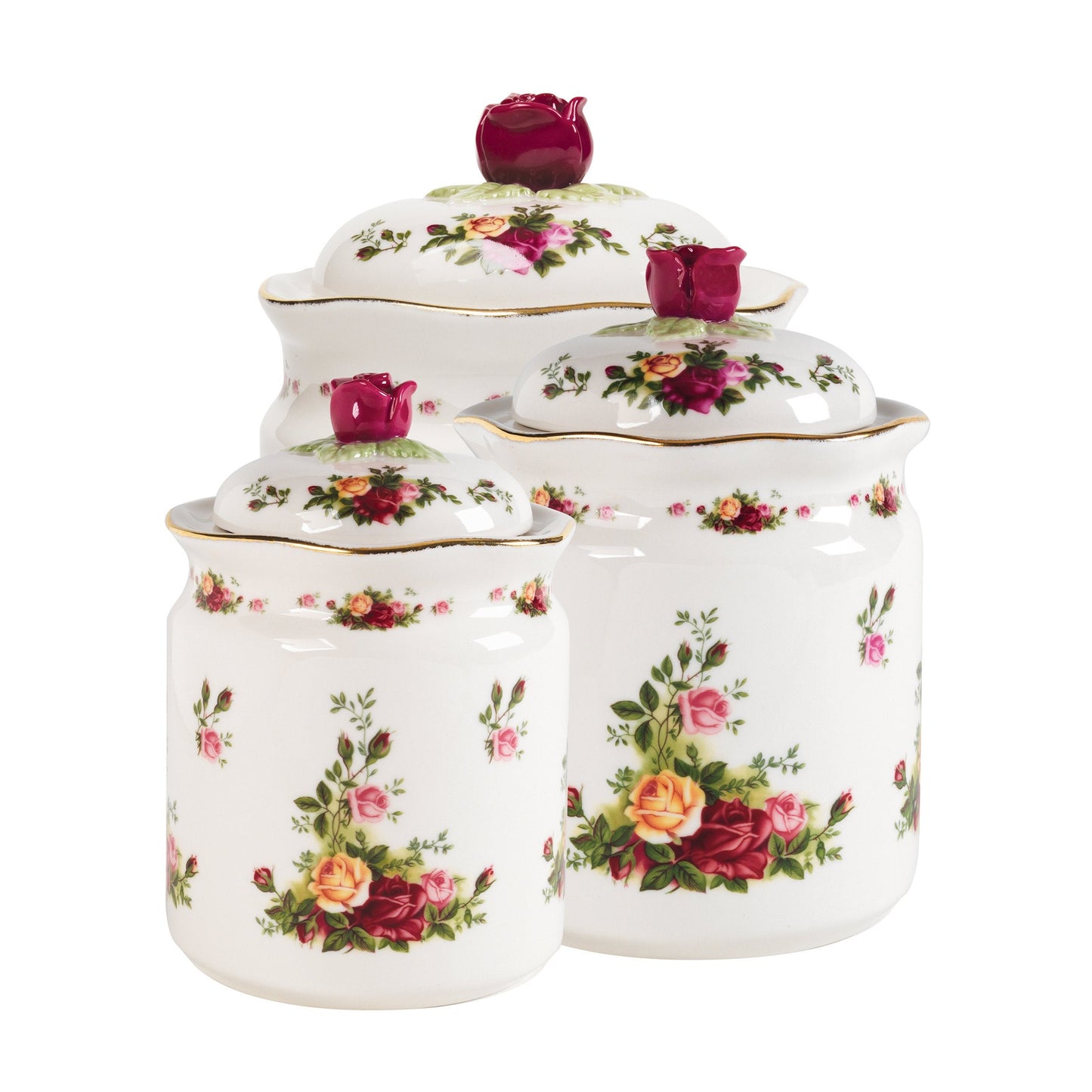 Royal Albert Old Country Roses Canister Set