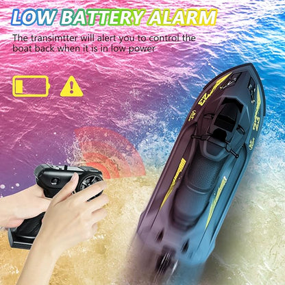 Cheerwing UDI023PRO Brushless RC Jet Boat for Adults High Speed 25KM/H Remote Control Boat for Pools and Lakes