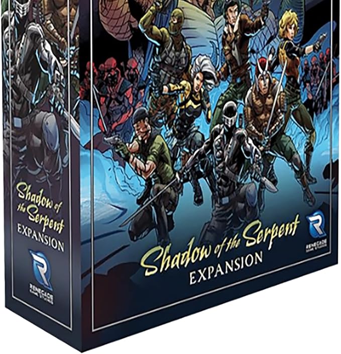 Renegade Game Studios G.I. Joe Deck-Building Game: Shadow of the Serpent Expansion for 1-4 Players Ages 13+