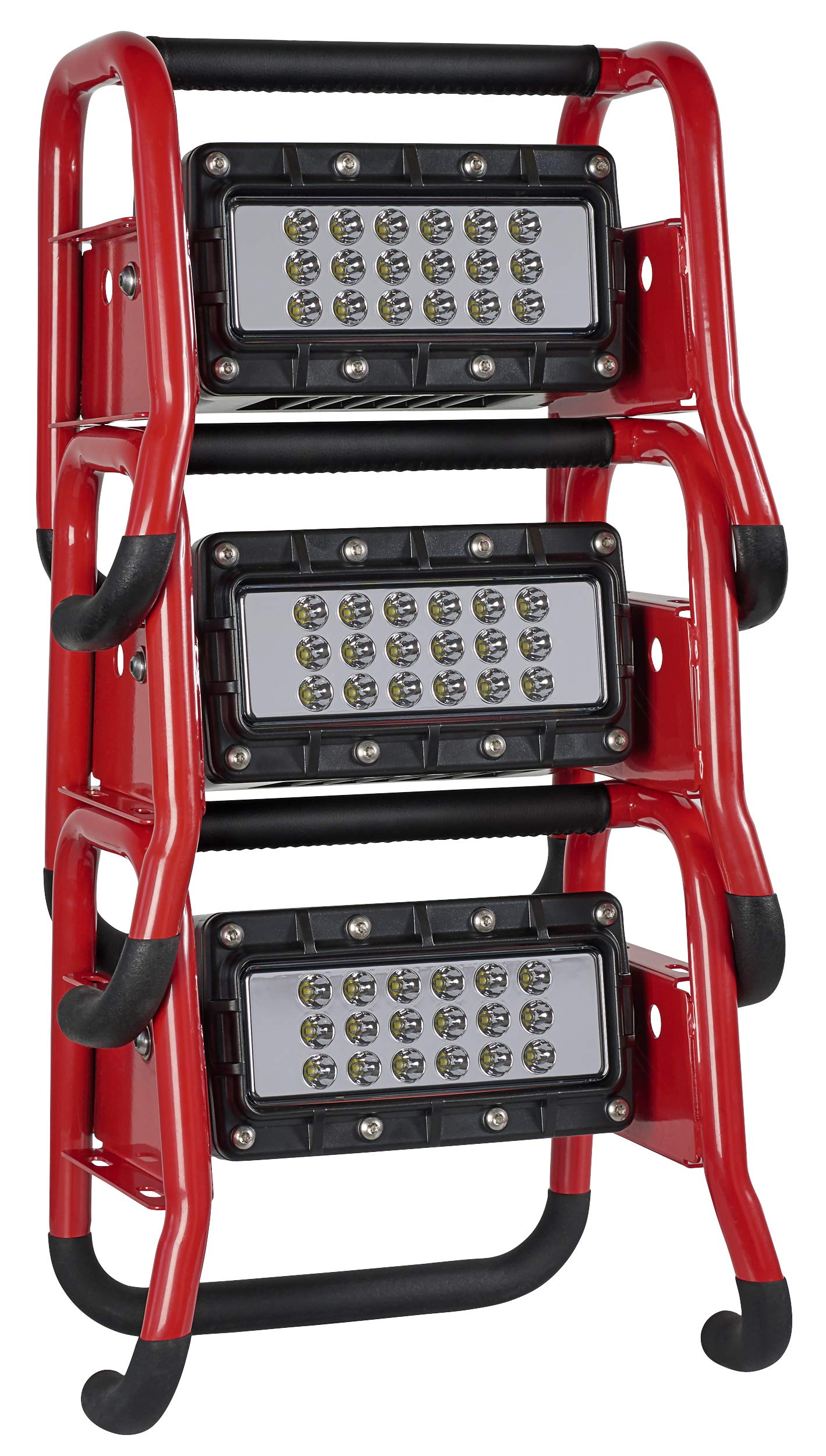 Streamlight 46000 High-Lumen Rechargeable Portable Scene Light II with 120V AC/12V DC Power, Red