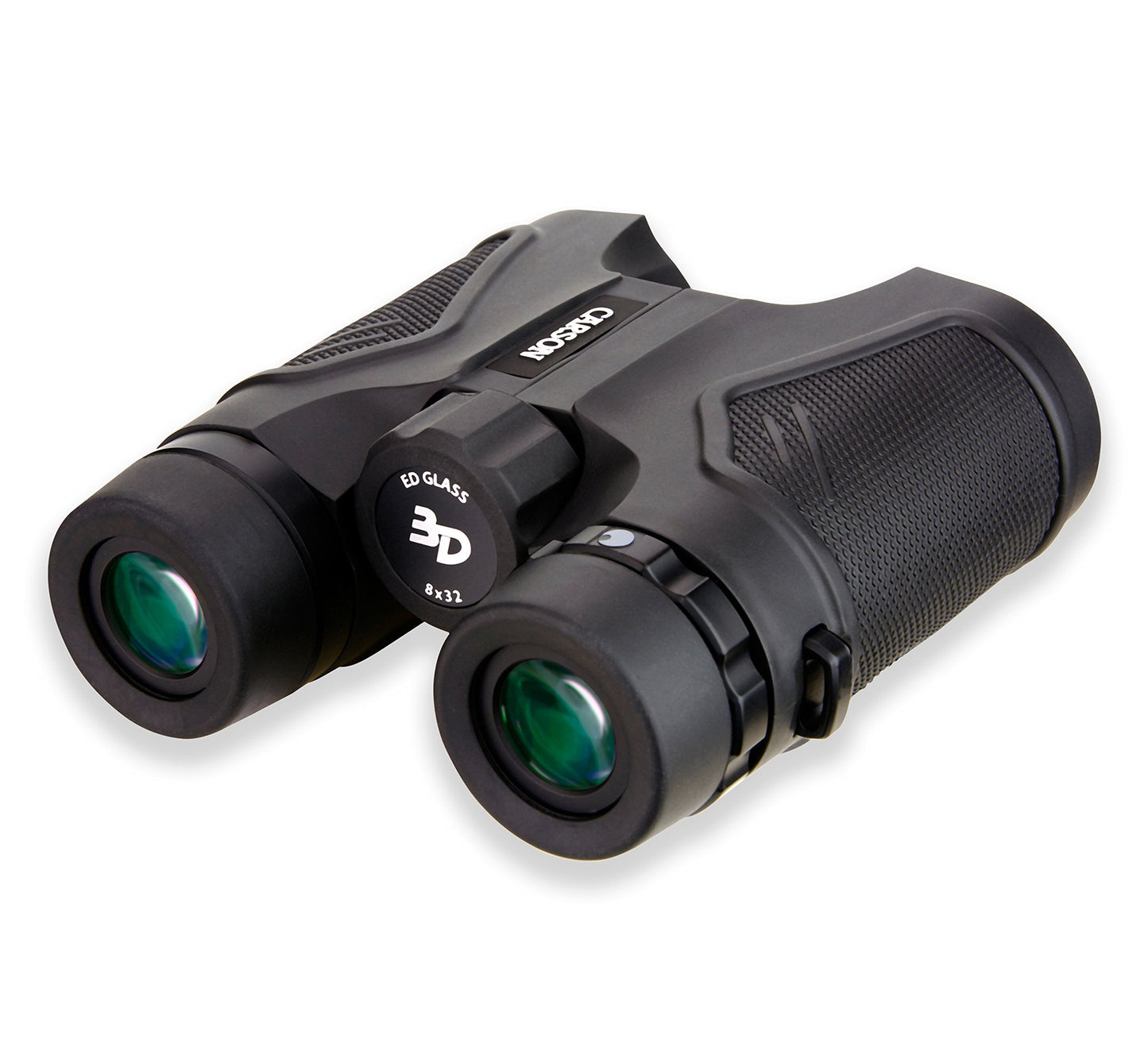 Carson 3D ED Series 8x32mm High Definition Compact and Waterproof Binoculars with ED Glass, Black (TD-832ED)