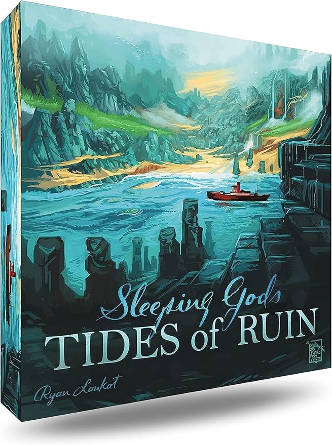 Sleeping Gods: Tide of Ruin by Red Raven Games Strategy Board Game
