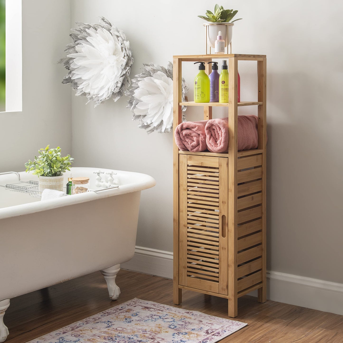 Linon Cabinet, Brown