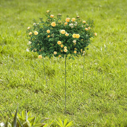 BESPORTBLE Garden Vine Plant Trellis Climbing Support Stand Metal Frame Green 30x45cm for Outdoor Indoor Potted Plants