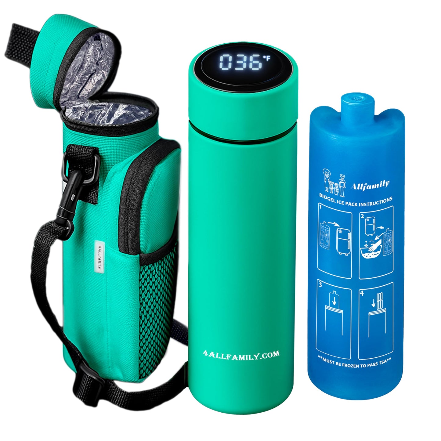 4ALLFAMILY EXPLORER BLUE MEIDUM NOMAD PRO TURQUOISE