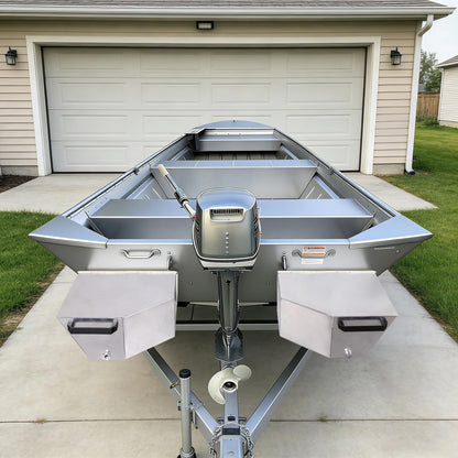 Oxphanor Boat Float Pods Pair Fits 20’ Boats, Portable Boat Floats for Stability, Jon & Fishing Boats, Easy Install, UV Resistant