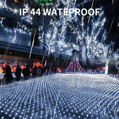 Dazzle Bright 360 LED Net Lights, 12FT x 5FT, Waterproof, 8 Modes, White, Model HB-360WCOI