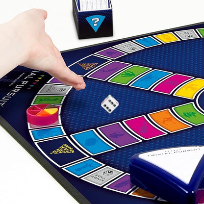 Hasbro Gaming Trivial Pursuit Master Edition Trivia Game Board Games for Adults and Teens Includes Electronic Timer Trivia Games for 2 to 6 Players Ages 16 and Up (Amazon Exclusive)