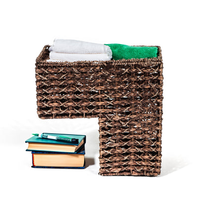 Trademark Innovations Storage Stair Basket Organizer Set with Handles