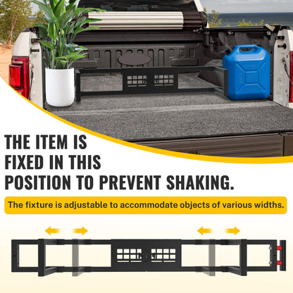 TENGBASE Truck Bed Divider Compatible with 2015-2026 Ford F150, Cargo Manager Molle Panel Truck Bed Organizer Replacement for Ford F-150 Accessories (Without Bed Liner & Pro Power Onboard)