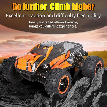 GoolRC 16889A Pro Brushless RC Cars for Adults 1:16 Scale Remote Control Car 4WD 45KM/H High Speed RC Truggy 2.4GHz All Terrains Off Road Monster Truck with 3 Batteries