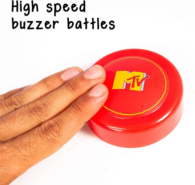 Big Potato MTV Game The Music Throwback Party Quiz Board Game for Adults and Teens Ages 14 and up