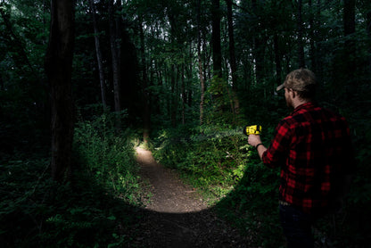 Streamlight 44910 WayPoint 400 1400-Lumen 400,000-Candela Rechargeable Handheld LED Spotlight for Outdoor, Marine, and Emergency Use, Yellow