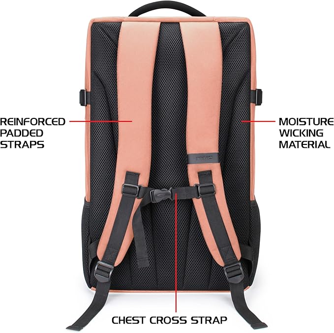 ENHANCE Collector's Edition Board Game Backpack - Reinforced Rigid Board Game Storage with Padded Shoulder Straps Carrying Handle and Accessories Pockets for Dice Cards More (Dragon Pink)
