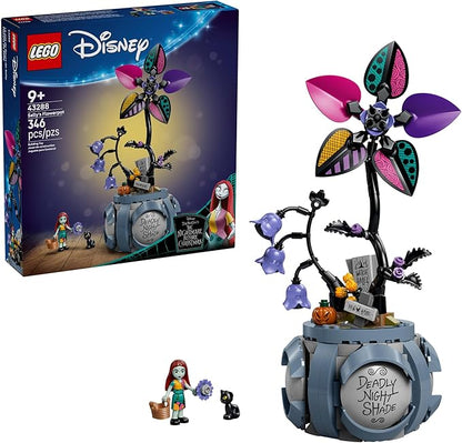 LEGO Disney Sally's Flowerpot Building Toy - The Nightmare Before Christmas Set for Girls &amp Boys Ages 9+ - Kids Room and Desk Decor - Gift for Birthdays - 43288