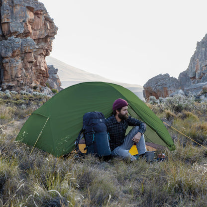 Naturehike Mongar 2 Person Backpacking Tent, 3 Season Camping Tent Ultralight Double Layer Free Standing Two Person Tents for Camping Hiking Cycling
