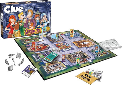 CLUE: Scooby-Doo Board Game | Official Merchandise Based on the Popular Cartoon | Gather the Gang and Solve the Mystery!