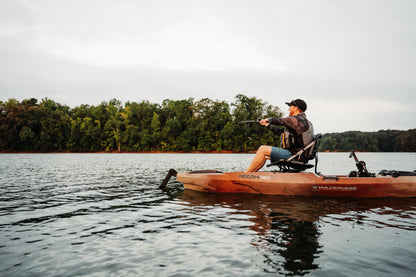 Wilderness Systems Recon 120 HD - Sit on Top Fishing Kayak - 360 Degree ACES seat & Helix PD™ Pedal Drive System - 12 ft - Desert Sunset
