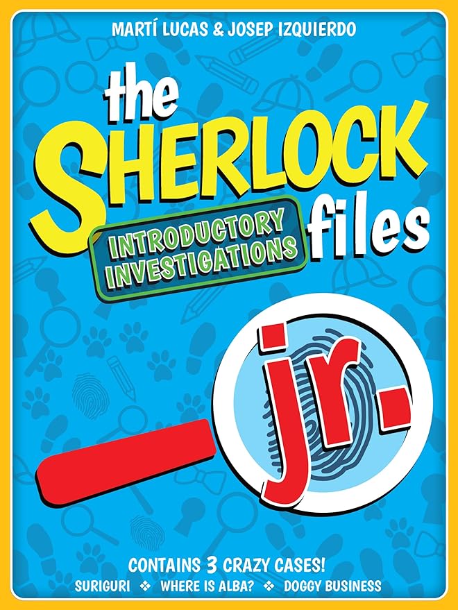 Sherlock Files: Junior Introductory Investigations Strategy Board Games Indie Boards &amp Cards