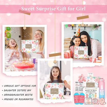 8 Year Old Girl Birthday Gift for 8 Years Old Girl Gift Ideas Trendy 8th Birthday Gifts for Girls Popular Girly Gifts for Eight Year Olds Girls Happy 8th Decoration Presents Stuff Accessories Things