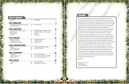 Everyday Heroes Kong: Skull Island Cinematic Adventures Roleplaying Game Orange