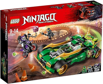 Ninjago Ninja Nightcrawler Bike &amp Car with Shooter Function Masters of Spinjitzu Building Set