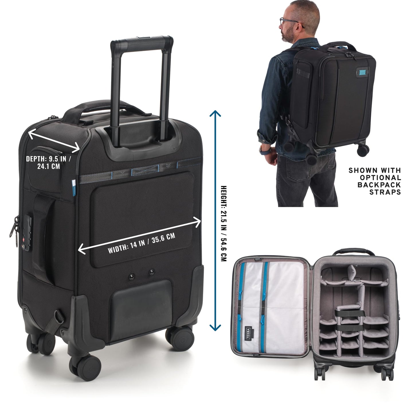 Tenba Roadie v2 Spinner 21 Air Case (638-726)