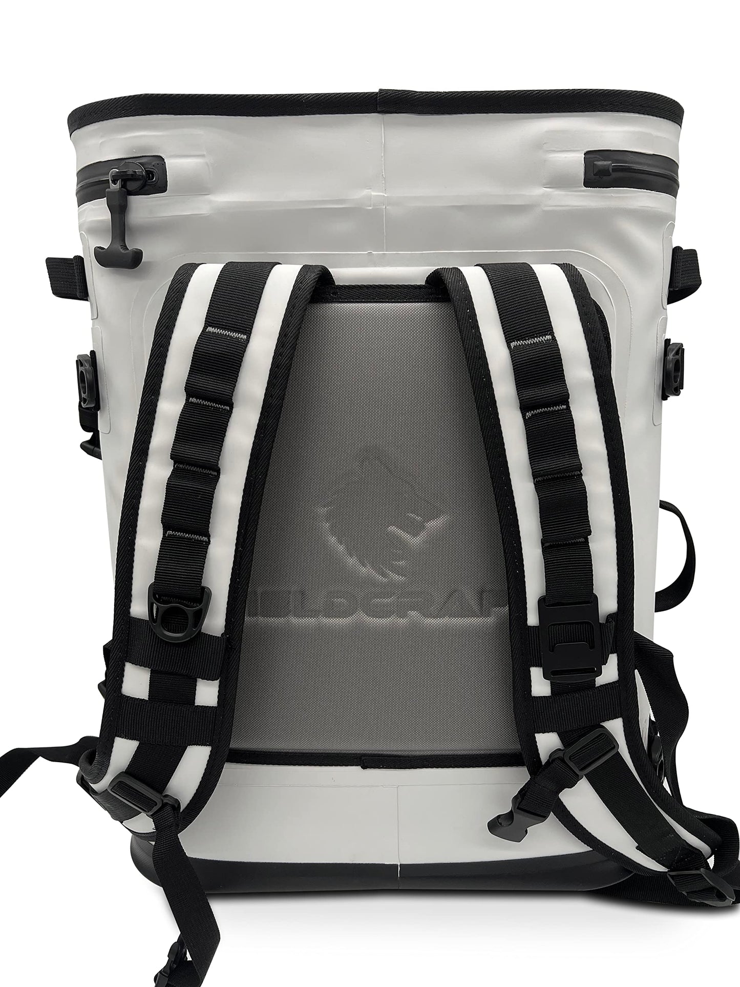 Hypalon TPU Insulated Cooler Backpack Leakproof Waterproof Cooler Bag, Arctic Wolf by Fieldcraft for Travel Sports, Beach, Outdoor Activities, Fishing, Hiking, Camping, and Hunting,