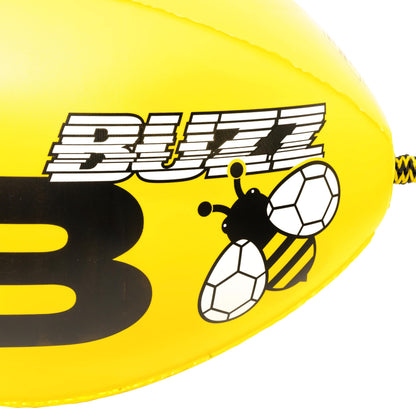 Airhead ORB Buzz Double Towable Tube Ball for Rope Lift to Reduce Water Spry, 60 ft with 4,100 lb Break Strength