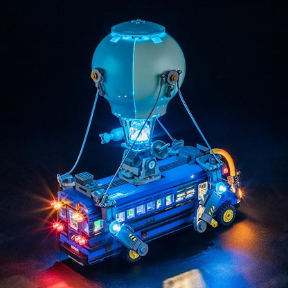 YEABRICKS LED Light for 77073 Fortnight Battle Bus Building Blocks Model (Building Set NOT Included)