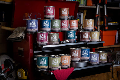 ECO CANDLE CO. The Mandle Soy Candle for Men - Scents of Motor Oil & Grease - Grease Monkey, 15 oz. Paint Can - 100% Soy Wax, No Lead, Hand Poured, Phthalate Free, Made from Midwest Grown Soybeans