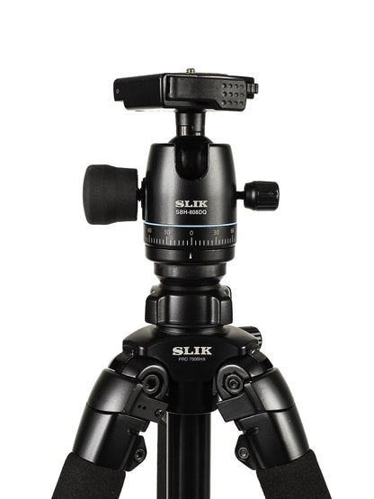 SLIK Pro 700 BHX AMT Tripod with SBH-808DQ Ball Head - Black