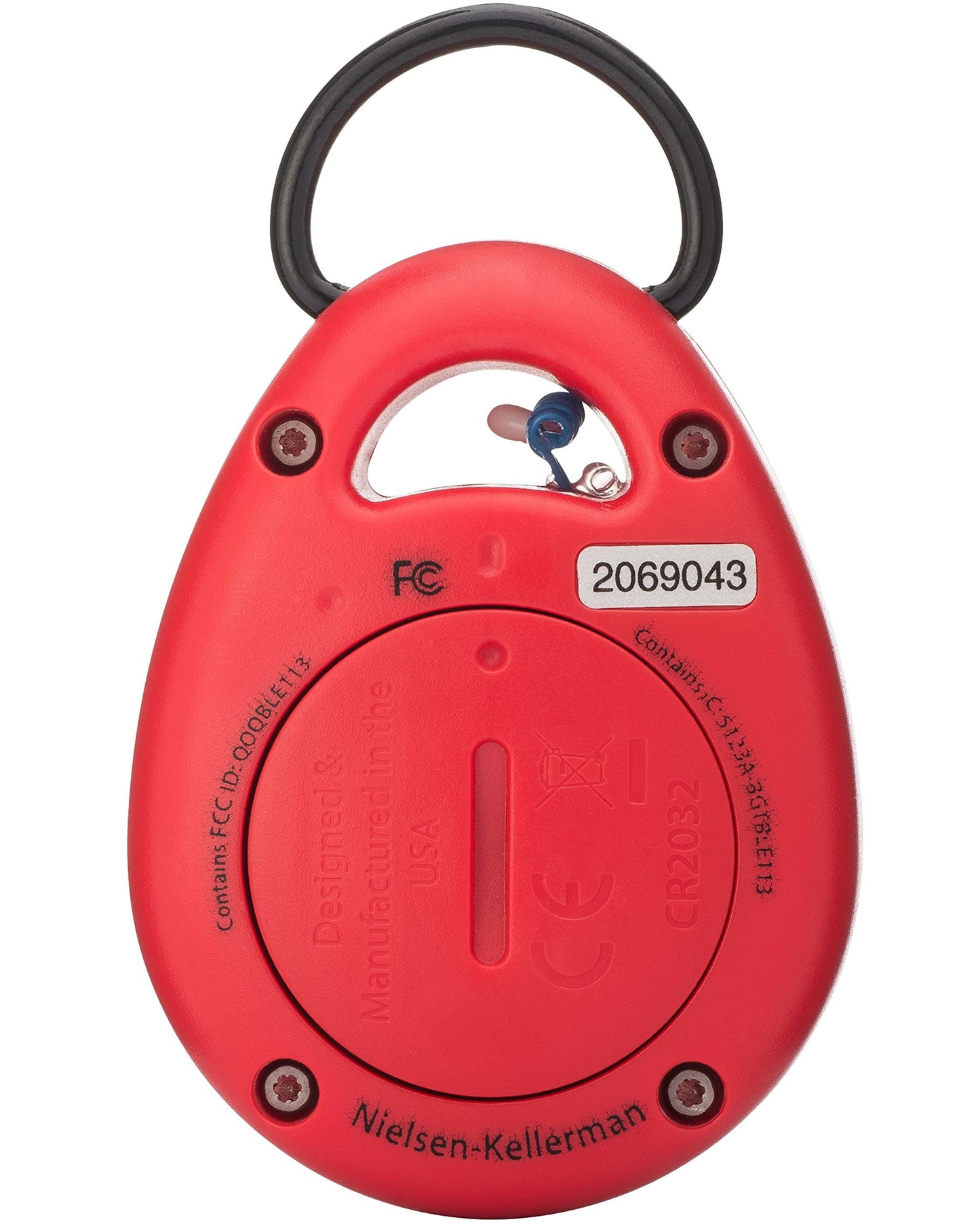 Kestrel Drop D3 Wireless Temperature, Humidity and Pressure Data Logger, Red