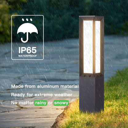 PAKEDANDUN 31.5" Outdoor Solar Lanterns Waterproof with IP65, 3000K Outdoor Floor Lamp, Large Floor Lamps with Remote Brightness & Timer Control, Outside Lantern Dusk to Dawn for Porch Patio Landscape