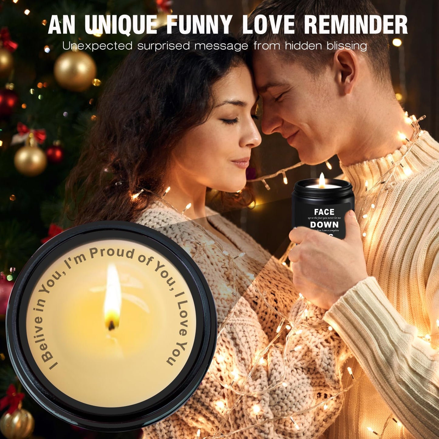 Romantic Valentines Day Gifts for Wife,Her,Him,Girlfriend,Couple,Candle for Her,Funny Anniversary Birthday Gift for Her,Sexy Date Night Gift Idea for Her Wife,Funny Wife Candle for Mothers Day