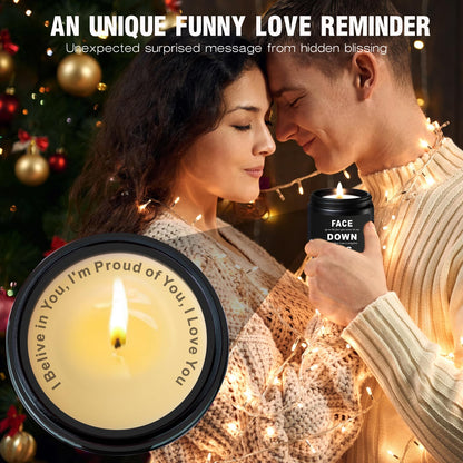 Romantic Valentines Day Gifts for Wife,Her,Him,Girlfriend,Couple,Candle for Her,Funny Anniversary Birthday Gift for Her,Sexy Date Night Gift Idea for Her Wife,Funny Wife Candle for Mothers Day