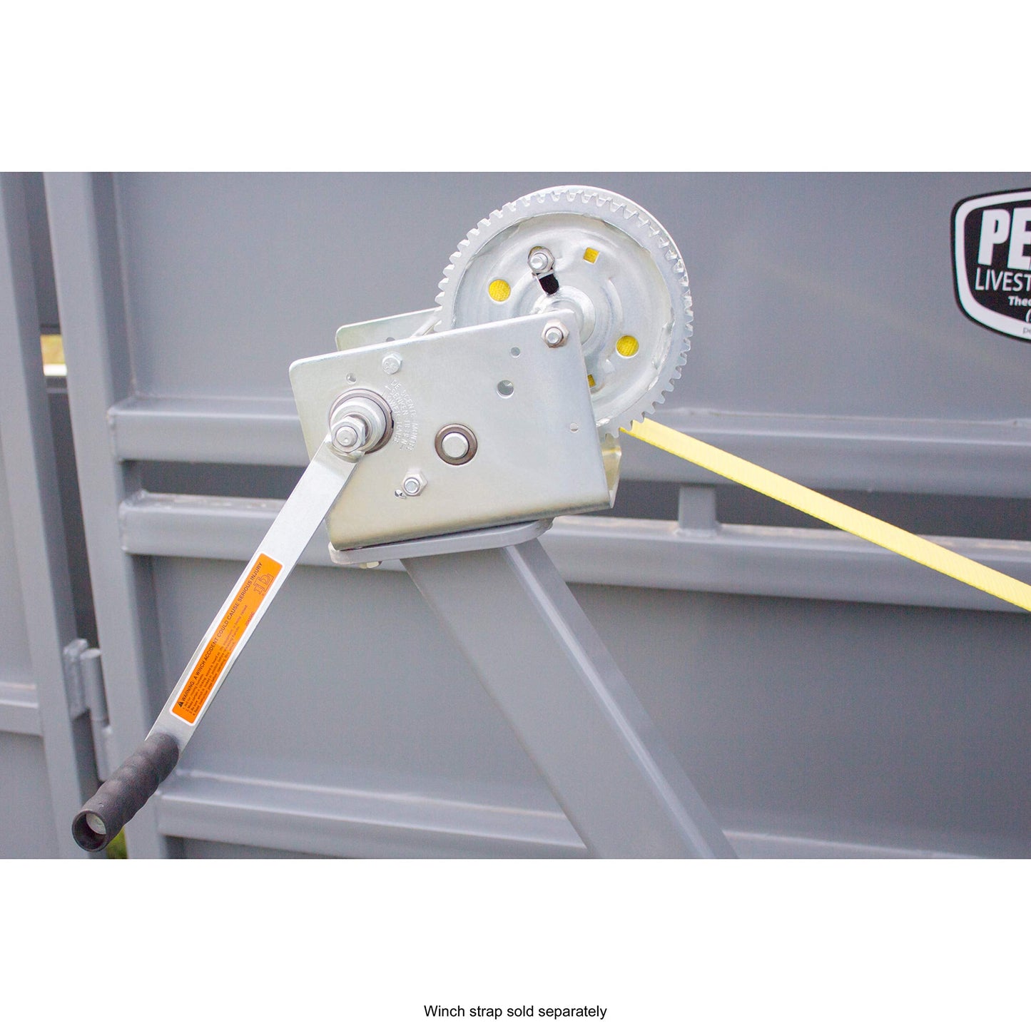 Dutton-Lainson Company - Brake Winch - 350 to 2500 lb Capacity - Rust-Resistant and Power Coated Finish for Heavy Equipment, Hauling and Lifting Operations - Made in USA