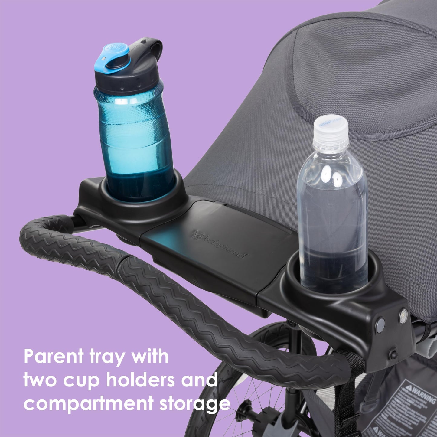 Baby Trend Expedition® Zero Flat Jogger Travel System with LED Lights, Dash Blue