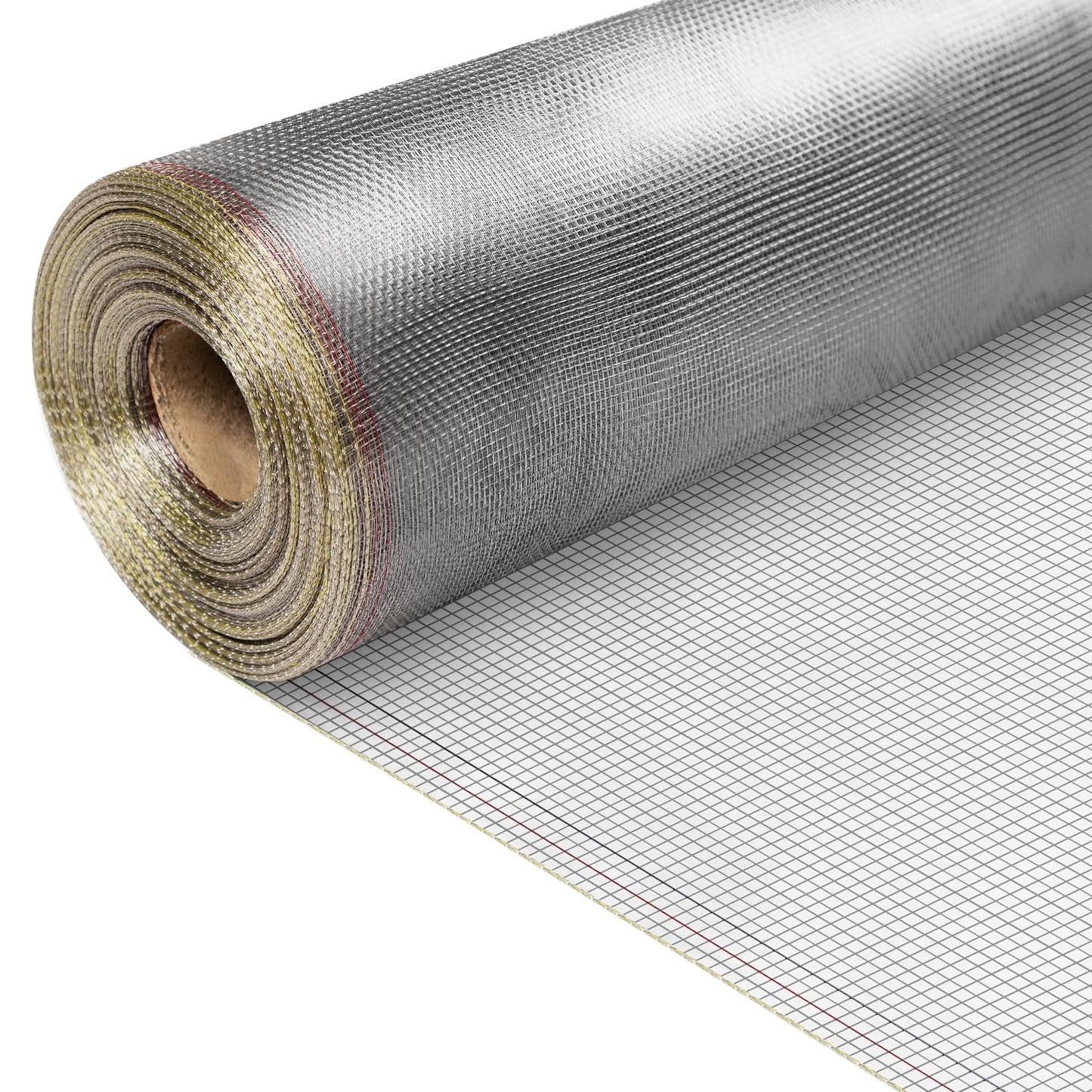 ModaCraft 304 Stainless Steel Window Screen Roll, 39.4" x 98.4 ft Heavy Duty Screen Mesh for Window, Door, Patio, Porch & Sliding Door, Rust-Proof Insect Screen Replacement, Durable Metal Screen Wire